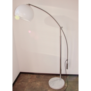 lampa stojąca chromowana vintage